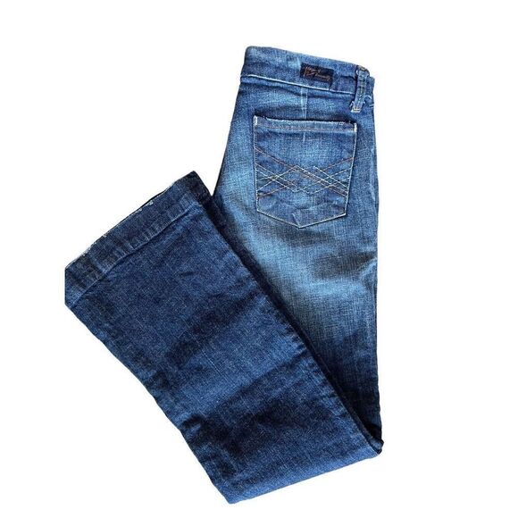 Citizen of Humanity Kate #066 Stretch Low Waist Stretch Jeans Full Leg Size 27 - Picture 1 of 14
